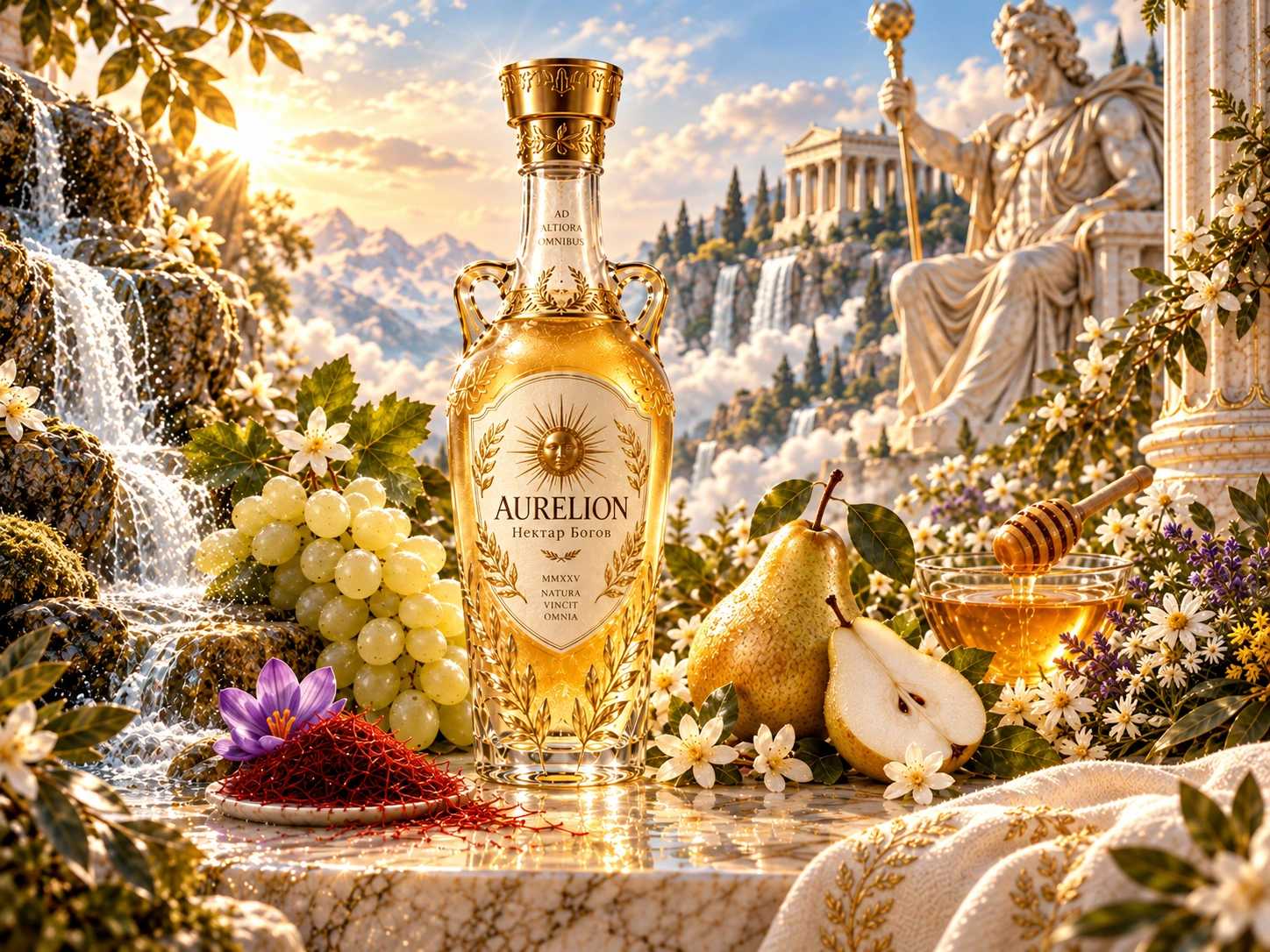 AURELION с фруктами, шафраном, мёдом и горными травами