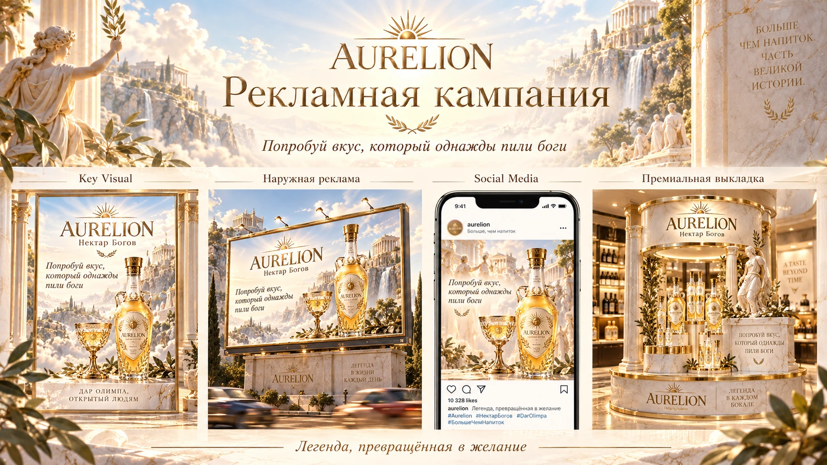 Рекламная кампания AURELION