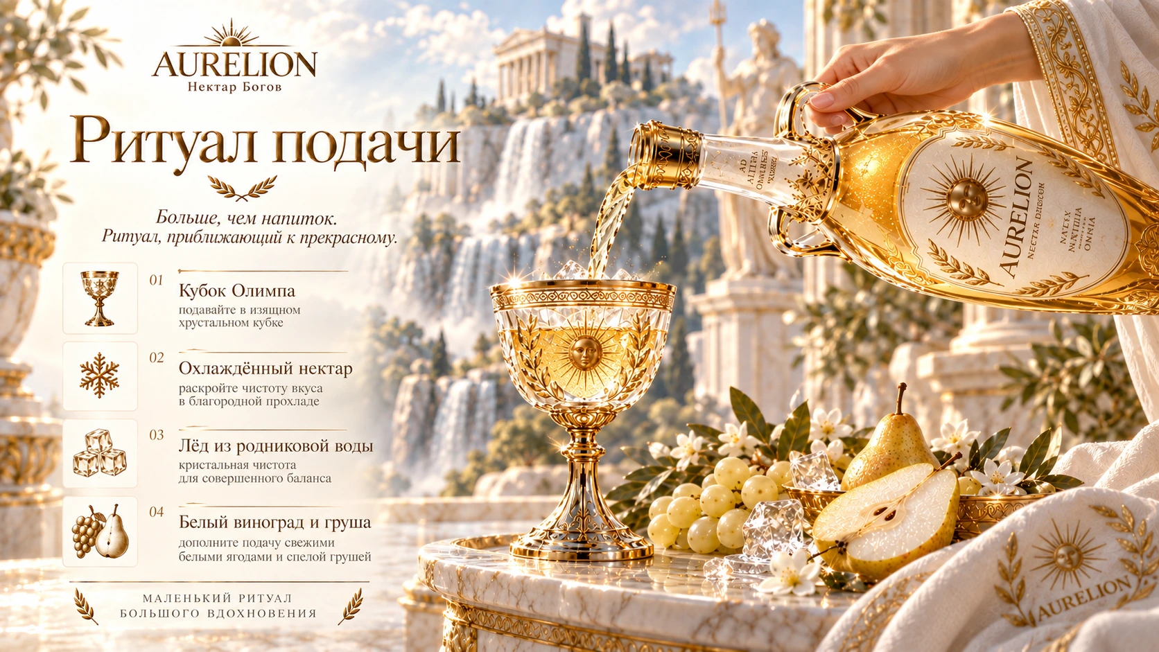 Ритуал подачи нектара AURELION